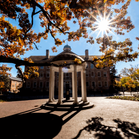 The Old Well on a fall day