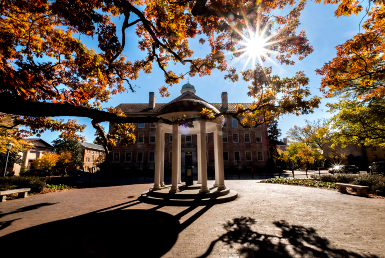 The Old Well on a fall day